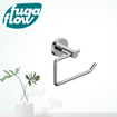 FugaFlow Eccelente Sobrado Porte-papier toilette sans couvercle rond Chrome SW1123220