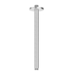 IVY Concord Ensemble de douche de pluie - encastré - symmetry - inverseur d’arrêt 2 voies - bras de plafond 30 cm - pomme de douche principale medium 20 cm - support avec sortie - flexible de douche 150 cm - douchette à main bâton - RVS316 - brossé SW1032007