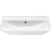 Duravit D-Neo lavabo 65x44x17cm 1 trou de robinet rectangulaire Céramique Blanc SW640438