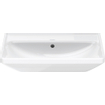 Duravit d-neo lavabo 65x44x17cm 1 trou pour robinetterie rectangle céramique blanc SW640438