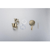 Fortifura Calvi Afvoerplug - klikwaste - Geborsteld Messing PVD (Goud) SW767407