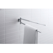 Duravit D code 2 barres porte-serviettes 44,5cm chrome GA49408