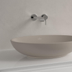 Villeroy & Boch Loop & friends vasque à poser - 56x38cm - ovale avec trop-plein CeramicPlus almond SW644146