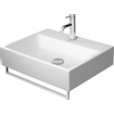 Duravit Vero Air Lavabo à poser poli 60x47cm 1 trou pour robinet sans trop-plein blanc SW157008