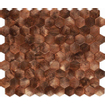 Dune Materia Mosaics Mozaiektegel 26x30.2cm Corten 6mm Mat/glans Bruin SW798688