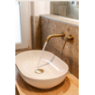 Wiesbaden Caral bonde clic clac évacuation pour baignoire îlot 1 1/2" en laiton brossé SW523972