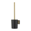 Tiger Tune Toiletborstel met houder Messing geborsteld / Zwart 9.6x38.2x12.1cm SHOWROOMMODEL SHOW26116