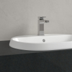 Villeroy & Boch Architectura Lavabo encastré - 600 x 450 x 170 mm - Blanc Alpin CeramicPlus - avec trop-plein - non poli SW762363