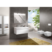 Villeroy & Boch Venticello Lavabo pour meuble avec lavabo au centre 100x50cm avec 2x1 trou pour robinetterie avec trop plein ceramic+ blanc 1025117