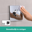 Hansgrohe ShowerSelect Comfort E Thermostat - encastré - chrome SW918074