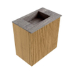 Mondiaz JOYA-DLUX 40cm meuble de toilette - couleur Oak - Vasque FAYE position Milieu Sans trou de robinet couleur Oza. SW1424067
