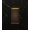 Hotbath &MORE Boîte à encastrer ou niche murale encastrée - 30x15x10 - sans cadre + LED - Tuscan bronze SW1246523