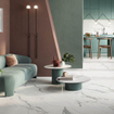 Ceralto Carraro Vein Vloertegel - 59.6x119.4cm - 8.5mm - gerectificeerd - Statuario light SW787188