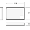 Duravit D Code douchebak acryl rechthoekig 120x80x8.5cm wit 0295844