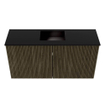 Mondiaz JOYA 80cm meuble de toilette - couleur Shadow - Vasque FAYE position Milieu 1 trou de robinet couleur Urban SW1426194