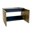 Mondiaz JOYA-DLUX 70cm meuble de toilette - couleur Dusk - Vasque FAYE position Droite Sans trou de robinet couleur Oza. SW1425987