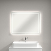 Villeroy & Boch Finion miroir avec 2x éclairage LED 100x75cm SW106690