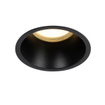 QAZQA Dept Spot encastrable - lot de 2 - 10.5x10.5x10.4cm - à intensité réglable - IP44 - Rond - Noir SW1209525