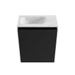 MONDIAZ TURE-DLUX Meuble de WC 40 cm Urban. EDEN lavabo Opalo position gauche. Avec 1 trou de robinet. SW1104200