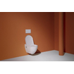 Laufen Cleanet NAVIA WC-douche 40.5x58x37cm à chasse profonde incl. abattant de WC avec couvercle et softclose céramique Blanc brillant SW258682