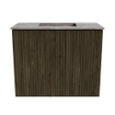 Mondiaz JOYA-DLUX 50cm meuble de salle de bains WC - couleur Shadow - Vasque FAYE position Milieu Sans trou de robinet couleur Oza. SW1425030
