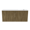 Mondiaz JOYA 90cm meuble de salle de bains - couleur Dusk - Vasque FAYE position Droite Sans trou de robinet couleur Talc. SW1421666