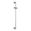 Brauer Douche pluie encastrable brossé - douche principale 20cm - 3 boutons sculptés - bras mural droit - glissière - douchette ronde 3 positions - PVD - inox brossé SW716082