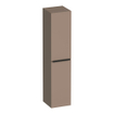 BRAUER Elevate armoire de salle de bains - 160x35x35cm - sans poignées rapportées - 2 portes - ouverture à gauche ou à droite - moka mat SW1200060