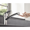 Hansgrohe Focus 1 gats keukenkraan EcoSmart met draaibare uitloop chroom 0605472