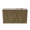 Mondiaz JOYA-DLUX Meuble de toilette 70cm - couleur Dusk - Vasque FAYE position Droite Sans trou de robinet couleur Arena SW1425744