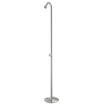 Fortifura Outdoor Douche extérieur amovible - Inox 316 - douche pluie - Inox brossé SW1159503