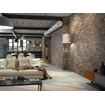 SAMPLE Terravito Urbano carreau mural et de sol - 60x60cm - 10mm - Carré - Aspect béton - Blanc mat SW856604