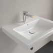 Villeroy & Boch Subway 2.0 lavabo - meulé 65x47cm - avec trou de robinet avec trop-plein ceramic+ blanc 1025019