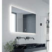 BRAUER ambiance miroir 120x70cm avec éclairage rectangle argenté SW721016