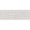 Terravito Alerno carreau mural - 40x120cm - 7mm - rectifié - blanc SW890781