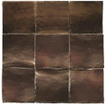 Terravito Viondo carreau mural - 13x13cm - 10mm - Carré - Or brillant SW522636