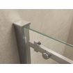 Wiesbaden Slide porte coulissante de niche 1700 x 2000 x 8 mm verre clair nano/chrome SW295943