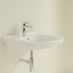 Villeroy & Boch O.novo Vita lavabo - Vita avec 1 trou de robinet avec trop-plein 55x55cm - blanc 1025053