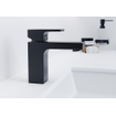 Hansgrohe Vernis Shape Wastafelmengkraan - 15.2x13.2x4.4cm - hendel - mat zwart SW651579