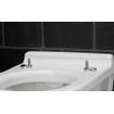 Duravit Philippe Starck 3 WC suspendu à fond creux et fixation cachée Blanc 0293315