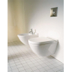 Duravit Starck 3 pack cuvette suspendue sans bride à chasse profonde abattant blanc SW70150