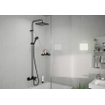 Hansgrohe Vernis Shape showerpipe 240 1jet avec thermostat bain noir mat SW803091