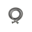 FugaFlow Eccelente Ensemble douchette à main - Ø12 - rond - 3 types de jets - avec support - avec flexible anti-torsion - 150cm - Gunmetal brossé PVD SW1468852