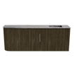 Mondiaz JOYA-DLUX 111.6cm toiletmeubel - ronding links kleur Shadow - Wastafel FAYE positie Rechts 1 kraangat kleur Sombra. SW1425231