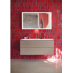 Duravit Me by starck double vasque 130x49cm 2 trous de robinet avec trop-plein blanc SW88244