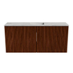 Mondiaz JOYA-DLUX 90cm meuble de salle de bains - couleur Ruby - Vasque FAYE position Milieu Sans trou de robinet couleur Glace. SW1423572