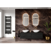 HR Badmeubelen Oval Miroir compact 40x90cm gradation continue dimmable LED sans points incl chauffage SW857302