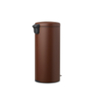 Brabantia NewIcon Pedaalemmer - 30 liter - kunststof binnenemmer - mineral cosy brown SW1117493