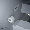 Clou Slim Porte-papier toilette 14.6x2.5x8.4cm inox brossé SW9727