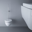Clou Slim toiletborstelgarnituur 13.2x37cm rvs geborsteld SW9732